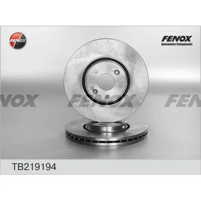 Диск тормозной RENAULT ESPACE IV (JK0) 2.0, 2.0T, 3.5V6, 2.2DCI, FENOX TB219194