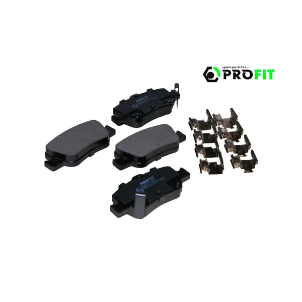 Колодки тормозные_TOYOTA AURIS 07-. COROLLA (E15) 07- REAR
