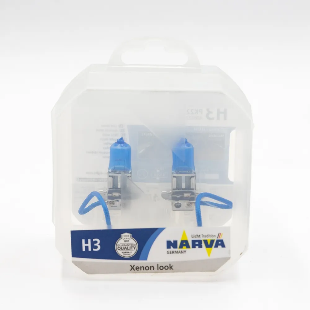 Лампа 12V H3 55W NARVA Range Power White 2 шт. DUOBOX 48602 RPWNVAS2
