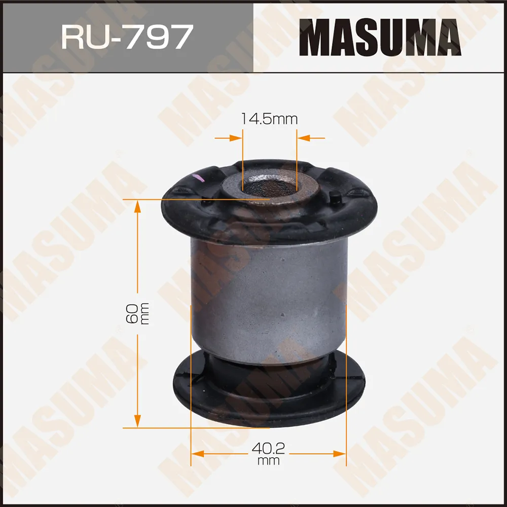 Сайлентблок рычага подвески MASUMA RU-797