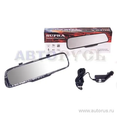 Зеркало с видеорегистратором SUPRA SCR-537M, full-HD, монитор 2,7