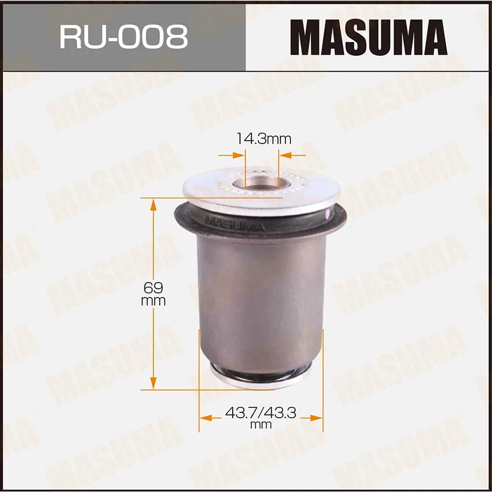 Сайлентблок Masuma MASUMA RU008