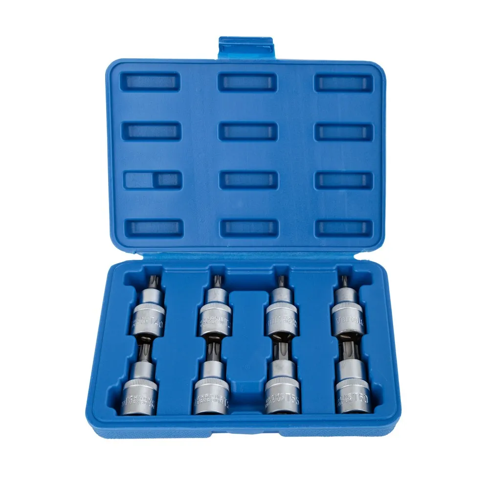 Набор головок со вставкой TORX 1 2 , длина 55 мм, 8пр. VERTUL VR50187