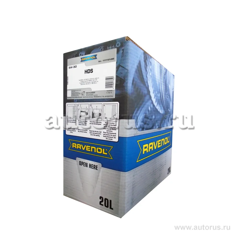 Масло моторное Ravenol 5W-30 20 л 1111121-B20