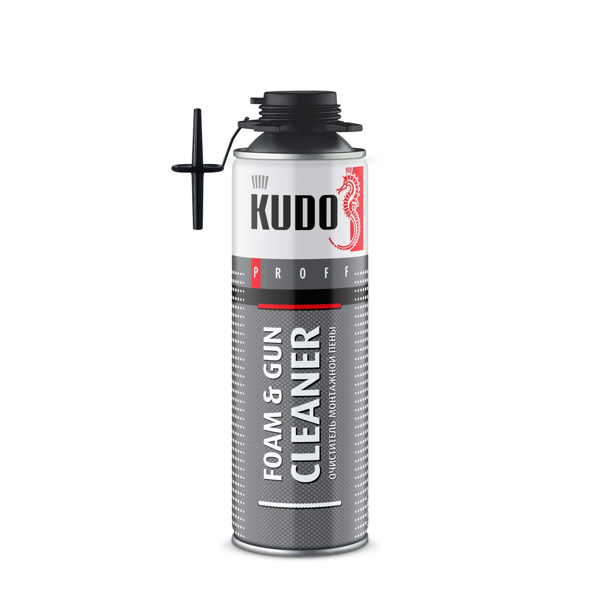 Очиститель пены монтажной 650 мл FoamGun Cleaner KUDO KUDO KUPP06C KUDO KUPP06C