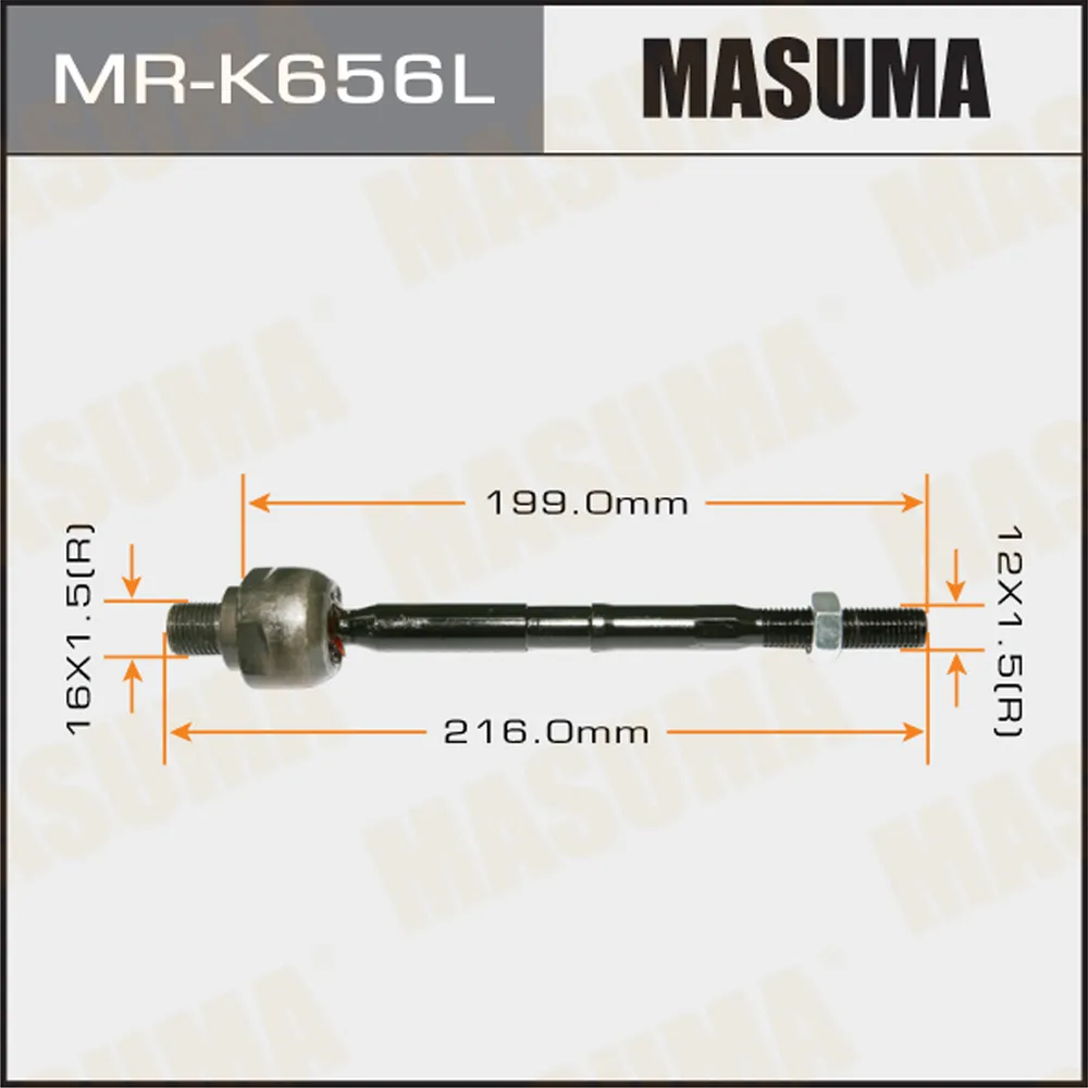 Рулевая тяга L CHEVROLET AVEO (T250) MASUMA MR-K656L