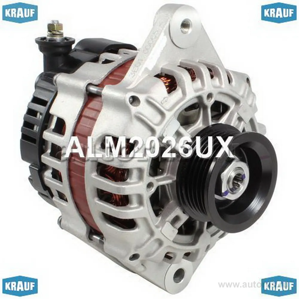 Генератор (12V,100A) FIAT Sedici/SUZUKI Swift III/IV/SX4 06-> KRAUF ALM2026UX