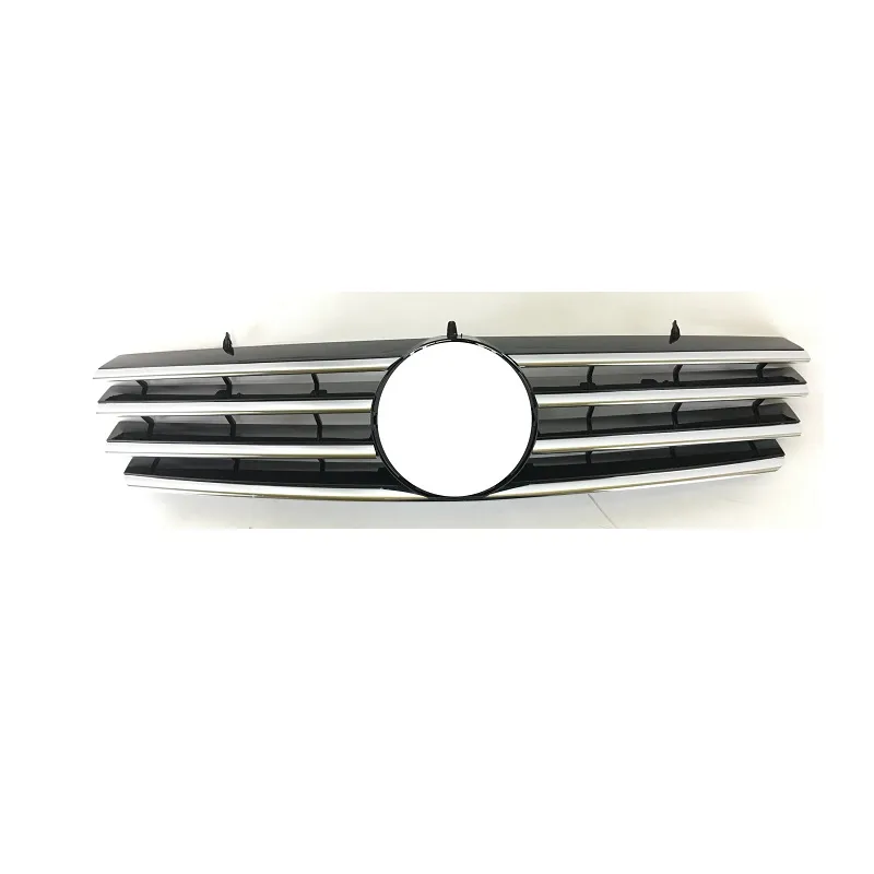 Решетка радиатора хром, без отв круиз контроля MERCEDES C215 00- GOOD GO MB15222B