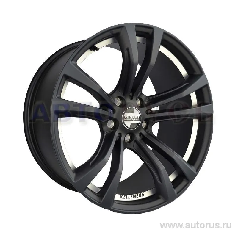 Диск литой R18 8J 5x120/72.5 ET34 СКАД Мюнхен черный матовый 1834103