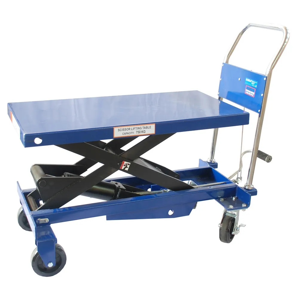 Тележка гидравлическая платформенная 750кг AET TJ-75 AE&T TJ-75