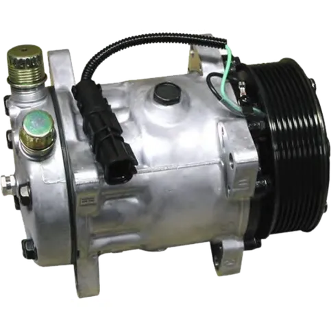 Компрессор кондиционера со шкивом 24V d119 8пазов MAN TGA/TGX/TGS D STELLOX 87-55020-SX