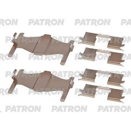 Комплект монтажный тормозных колодок дисковых NISSAN:100 NX (B13) 03.91-10.94,PRIMERA T PATRON PSRK1155