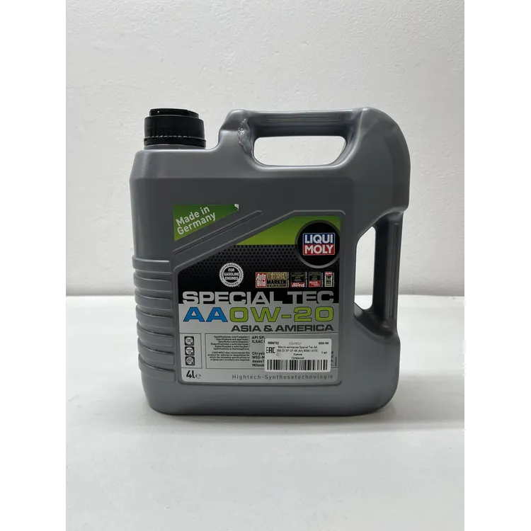 Масло моторное LIQUI MOLY Special Tec AA 0W-20 синтетическое 4 л УЦЕНКА! 8066-N0