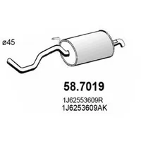 глушитель ASSO 279-399