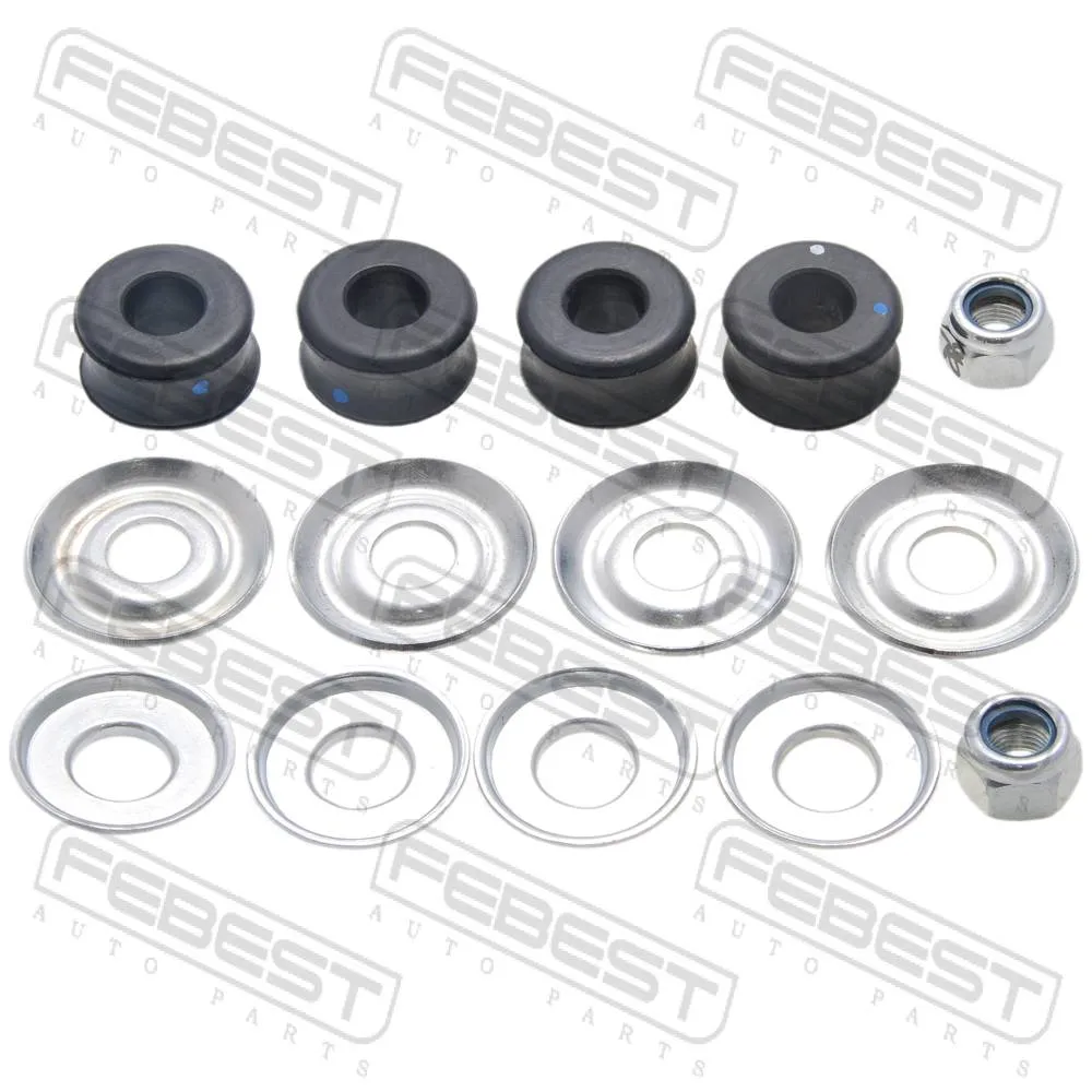 Втулка переднего амортизатора (комплект) LAND ROVER DEFENDER 1987-2006 FEBEST LRSB-DEF-KIT