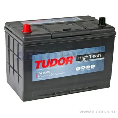 Аккумулятор TUDOR High-Tech 100 А/ч L+(3) 310x175x225 D31 EN 850 А
