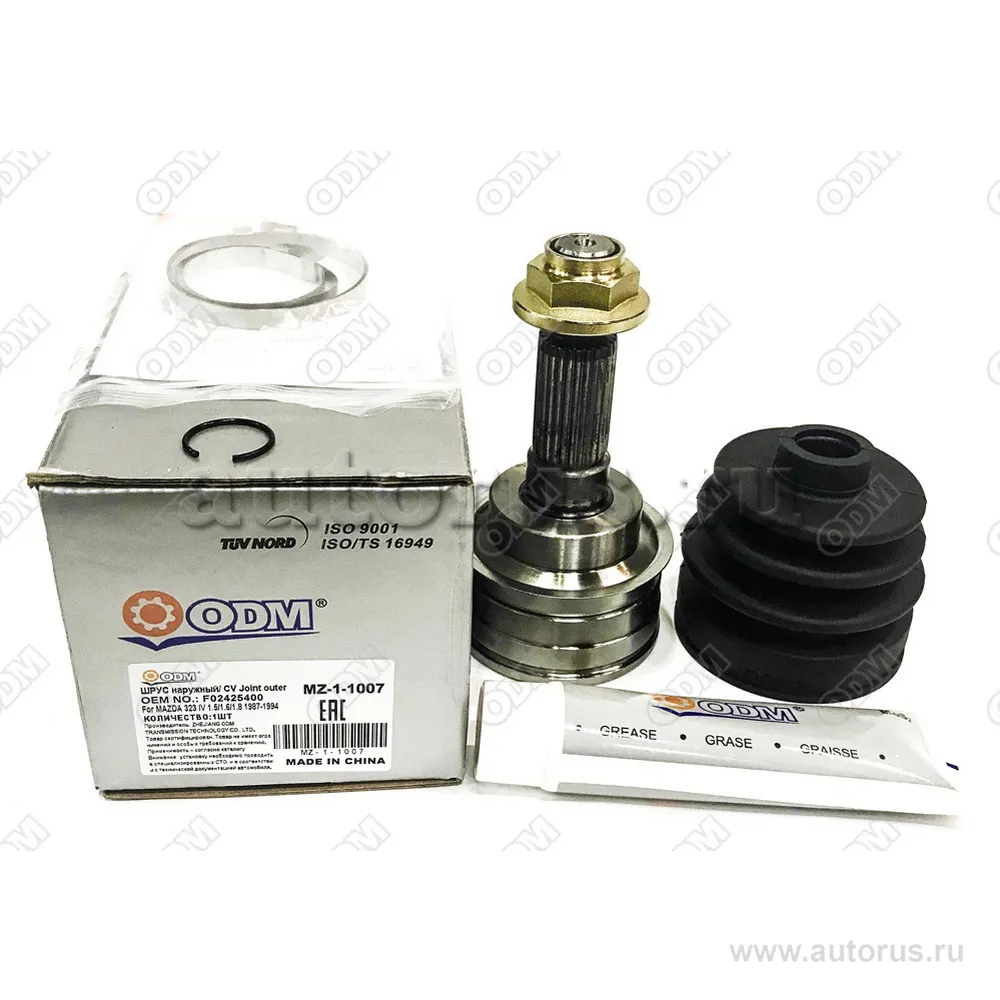 ШРУС наружный (к-кт) MAZDA 323 IV 1.5/1.6/1.8 1987-1994 ODM MZ11007