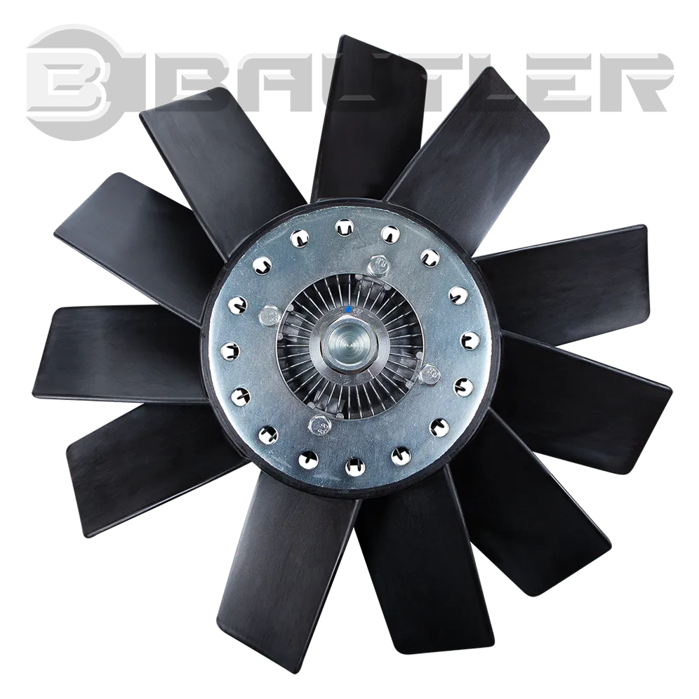 Вентилятор охлаждения (с вязкостной муфтой) ГАЗ 33025, 33027 Gazelle-Business (A21R22) BAUTLER BTL3302FCV