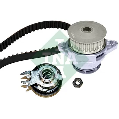Комплект ГРМ с водяным насосом Audi. VW 1.6 AEE 95> INA 530016730