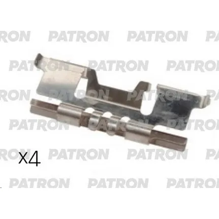 Комплект монтажный тормозных колодок дисковых NISSAN: PIXO 09-, SUZUKI: ALTO V 09- PATRON PSRK1253