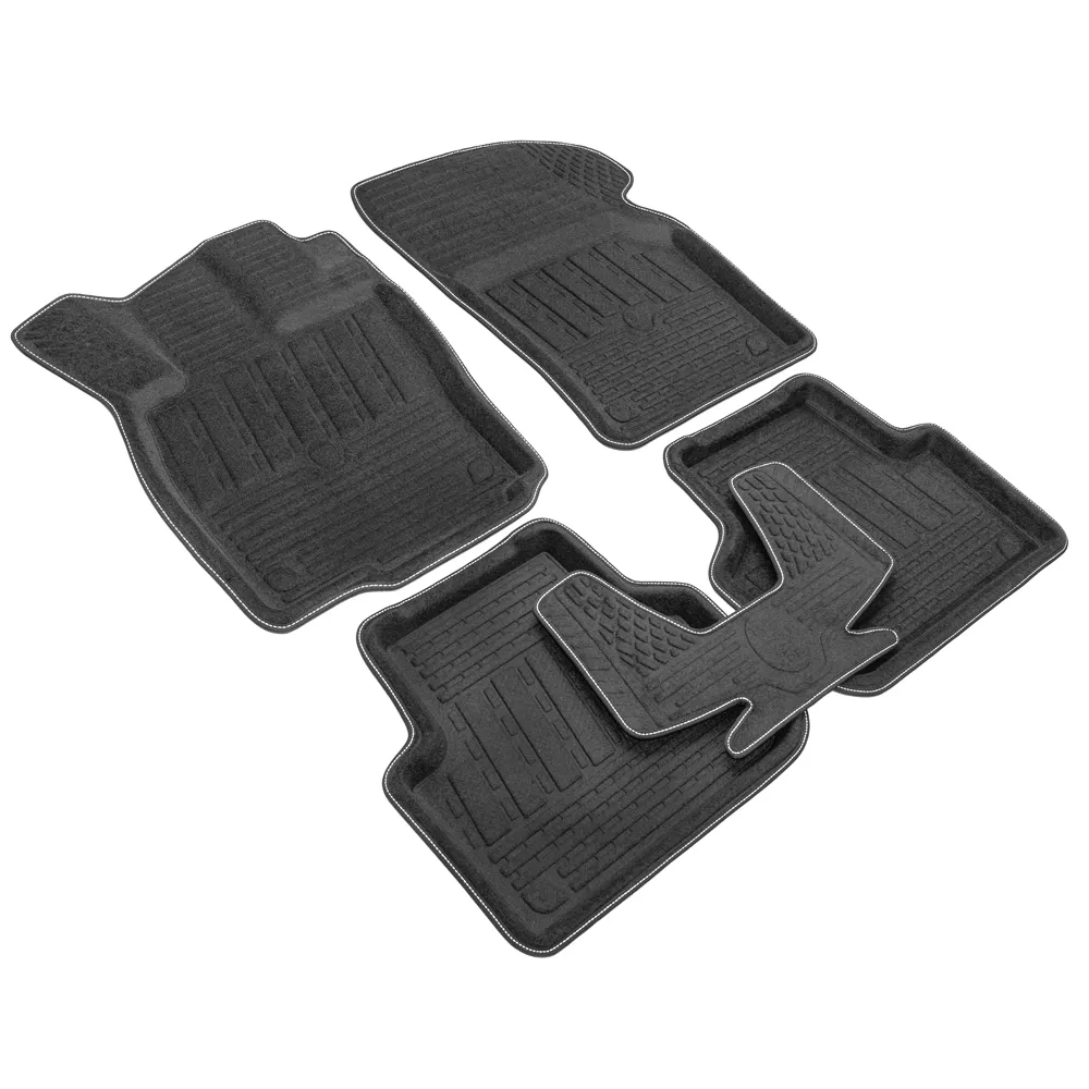 Коврики в салон 3D Evaplast Skoda Octavia A7(13-Н.В.) Rezkon 4530010200