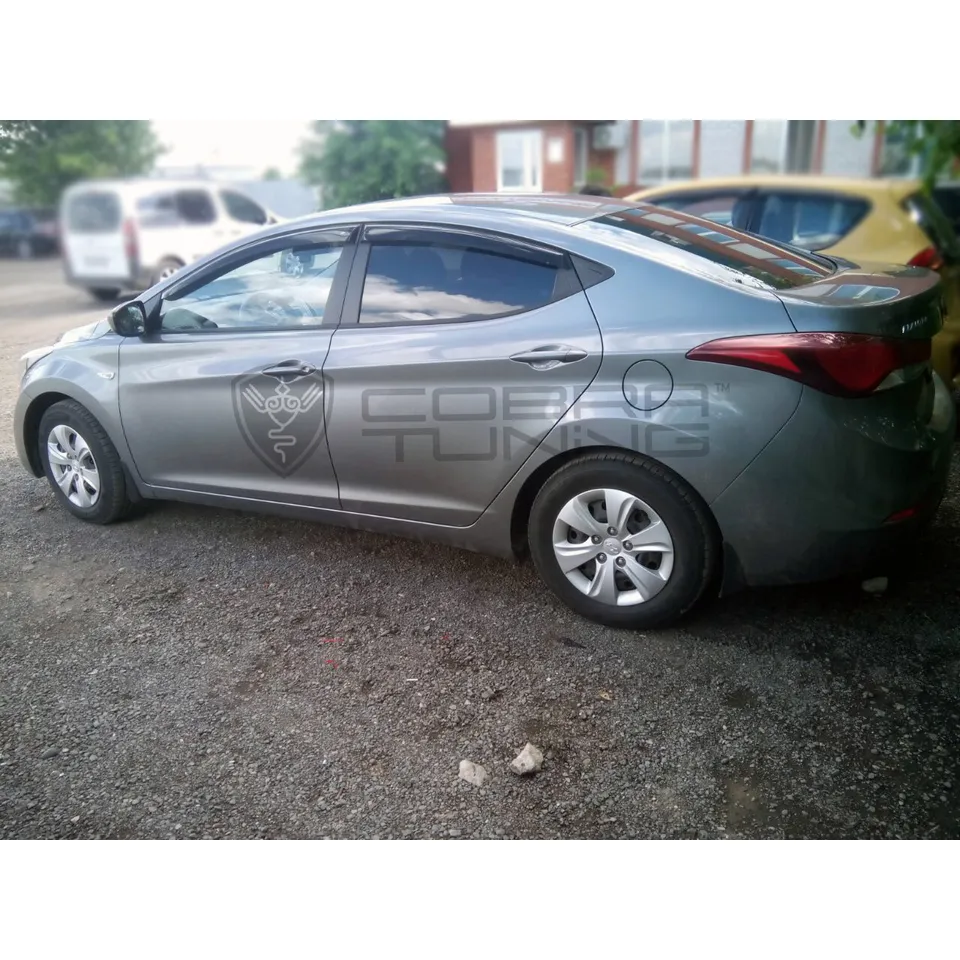 Дефлектора окон Hyundai Elantra V Sd 2011 Cobra tuning H22911