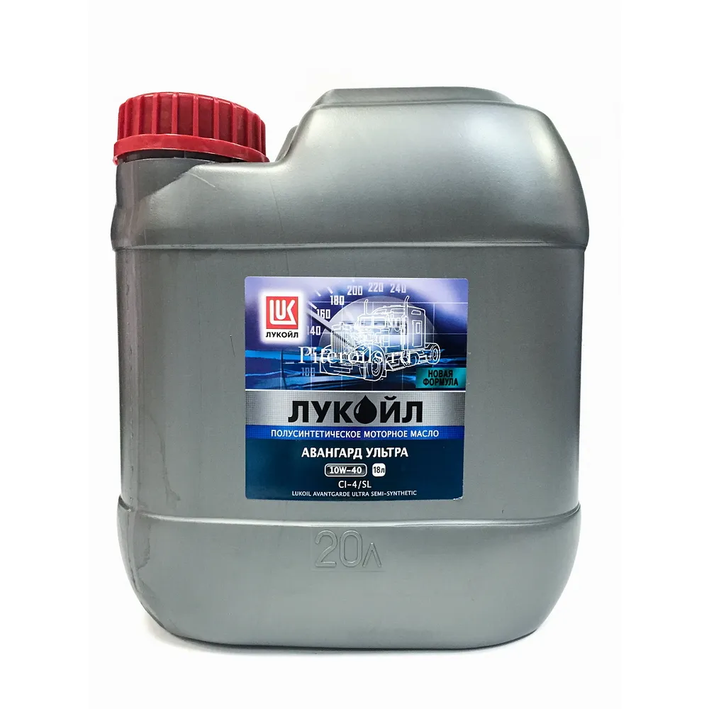 Масло моторное Лукойл Авангард Ультра 10W-40 полусинтетическое 20 л 3052073