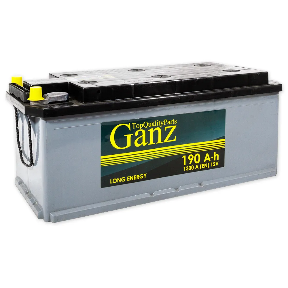 Аккумулятор GANZ Standart 190 А/ч L+(3) 514x218x210 B EN 1300 А