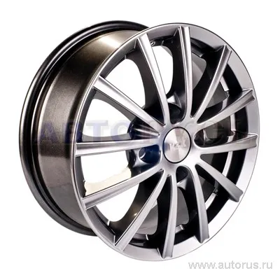 Диск литой R15 6J 4x114.3/67.1 ET45 КИК Баттерфляй платинум 2713