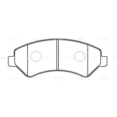 Колодки тормозные CITROEN Jumper 2006 ~ / Jumper 2011 ~ , FIAT Ducat CTR GK0900