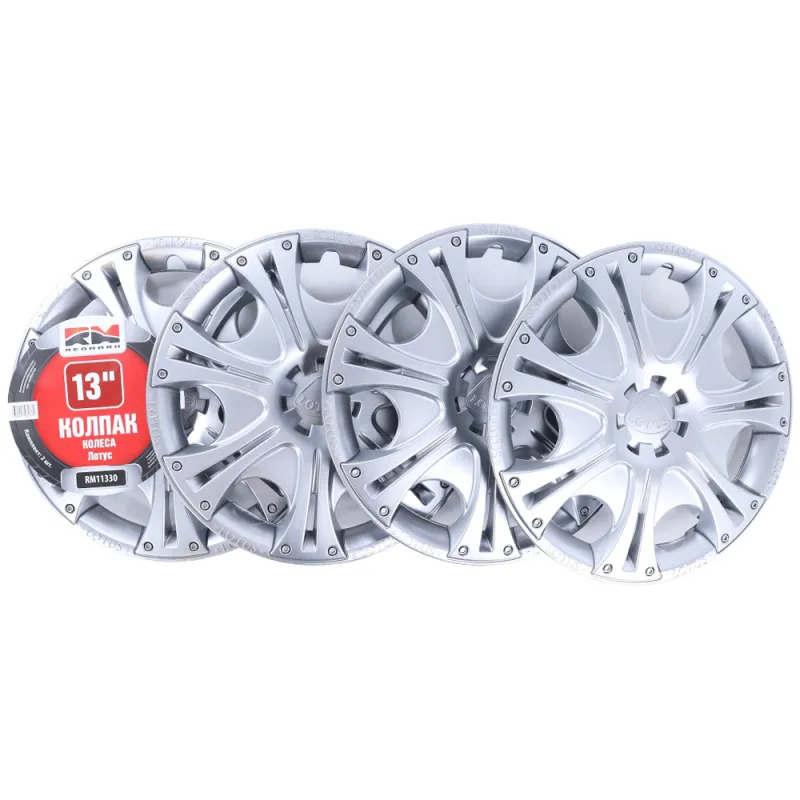 Колпак колеса R13 Лотус (пруж) кт 4 шт.(2+2) REDMARK REDMARK RM11330