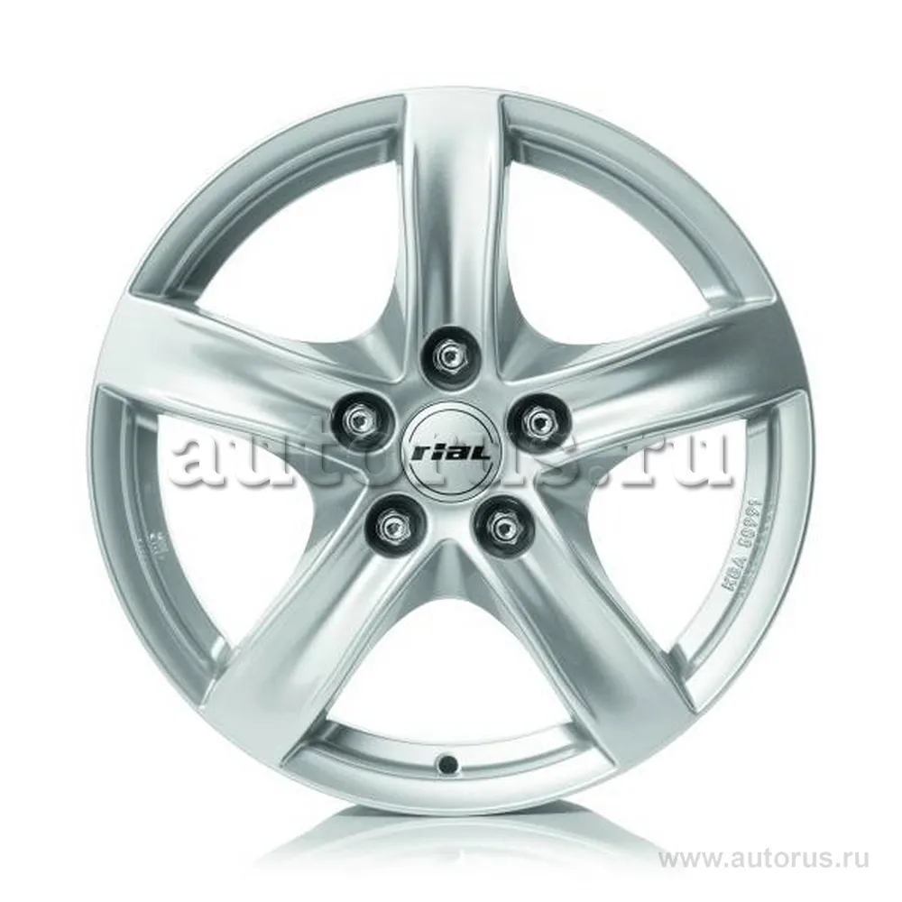Диск литой R16 6.5J 5x108/63.4 ET50 Rial Arktis Polar Silver ARK65650F51-0