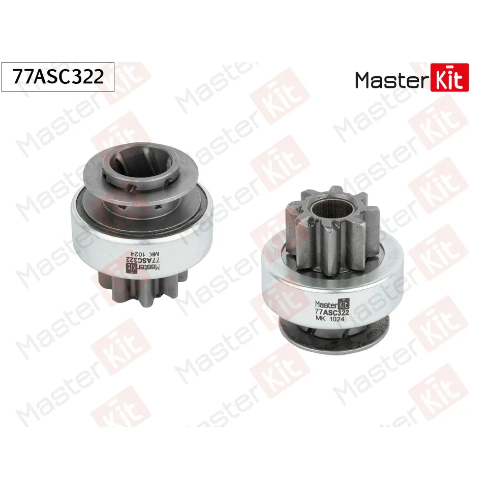 Бендикс стартера\ HYUNDAI/KIA/CHEVROLET MASTERKIT 77ASC322