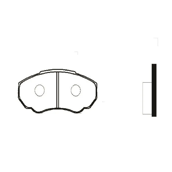 Колодки передние CITROEN Jumper 02-> FIAT Ducato 02-> PEUGEOT Boxer CTR GK0892
