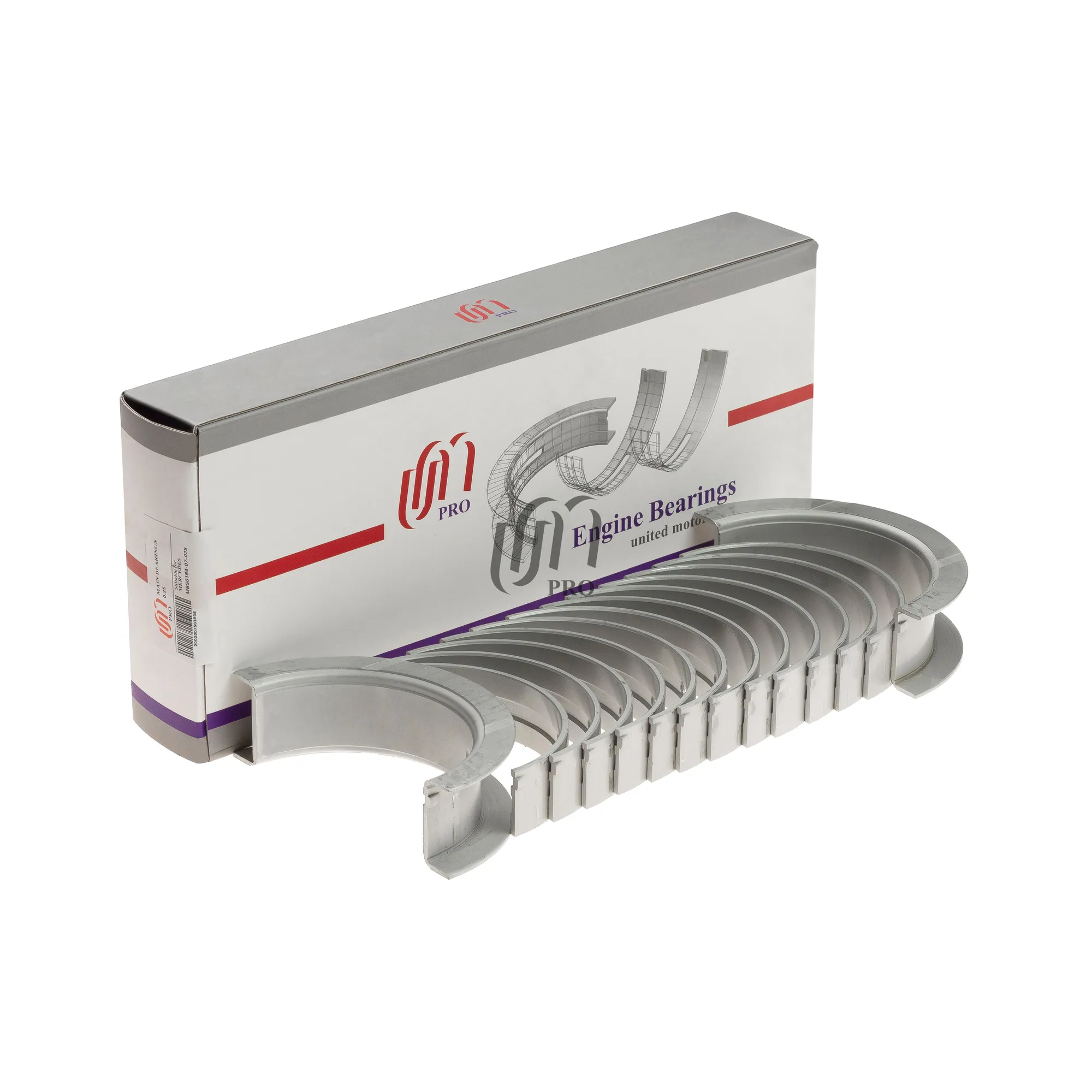 Вкладыши коренные MB OM366 ( 87 424 610, 77 265 610) UM UNITED MOTORS UMPRO MBS018407025