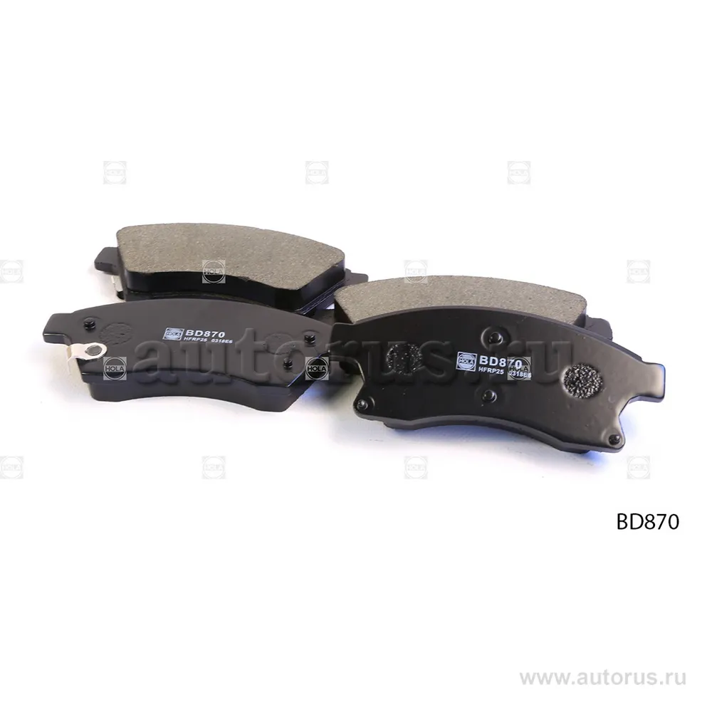 Колодки передние CHEVROLET Aveo (T300) 15, Cruze (J300, J305, J30 HOLA BD870