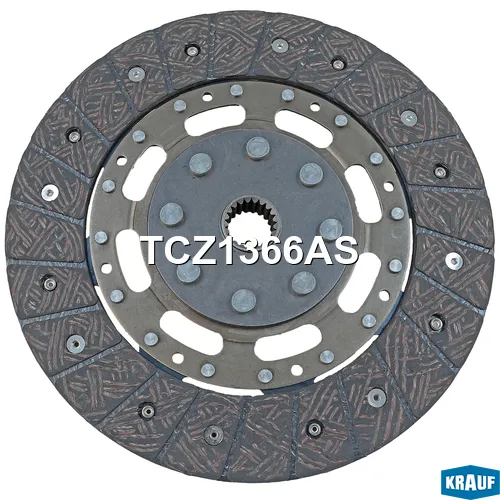 Диск ведомый KRAUF TCZ1366AS