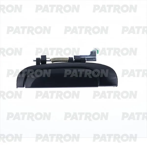 Ручка двери наружн задн лев Kia Rio седан/ Rio5 06-11 (черн) PATRON P20-0213L