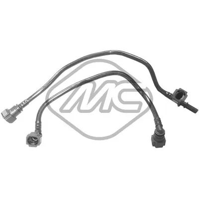 Трубка подачи топлива 1.2/1.4I RENAULT CLIO II/KANGOO 98- Metalcaucho 92059