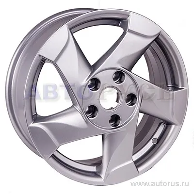 Диск литой R16 6.5J 5x114.3/66.1 ET50 КИК Duster 632 сильвер 11008