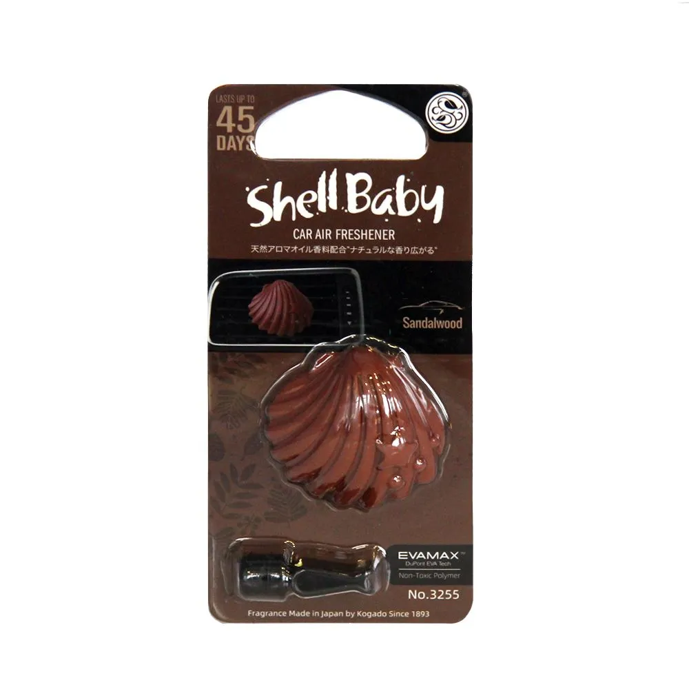 Ароматизатор полимерный Kogado Shell Baby на кондиционер Sandalwood/Aloeswood KOGADO 3255