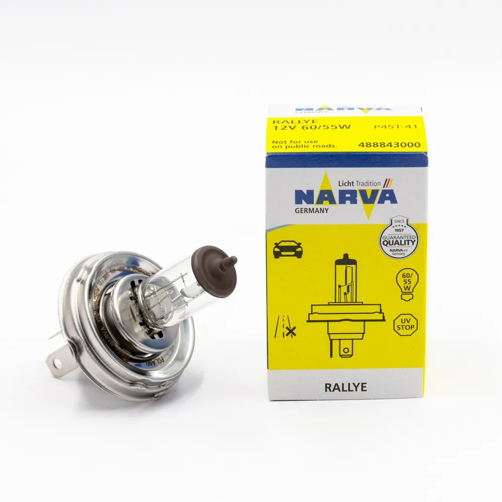 Лампа 12V H4 60/55W P45t NARVA 1 шт. картон 48884