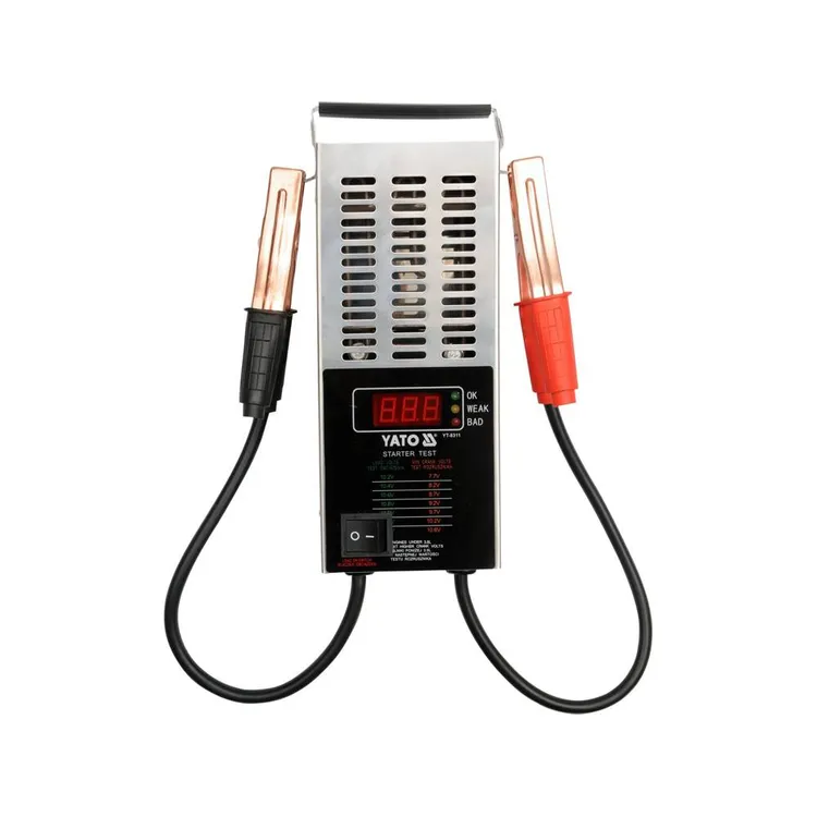 Тестер аккумуляторов цифровой 12V, CCA150-1400A LED Yato YATO YT8311