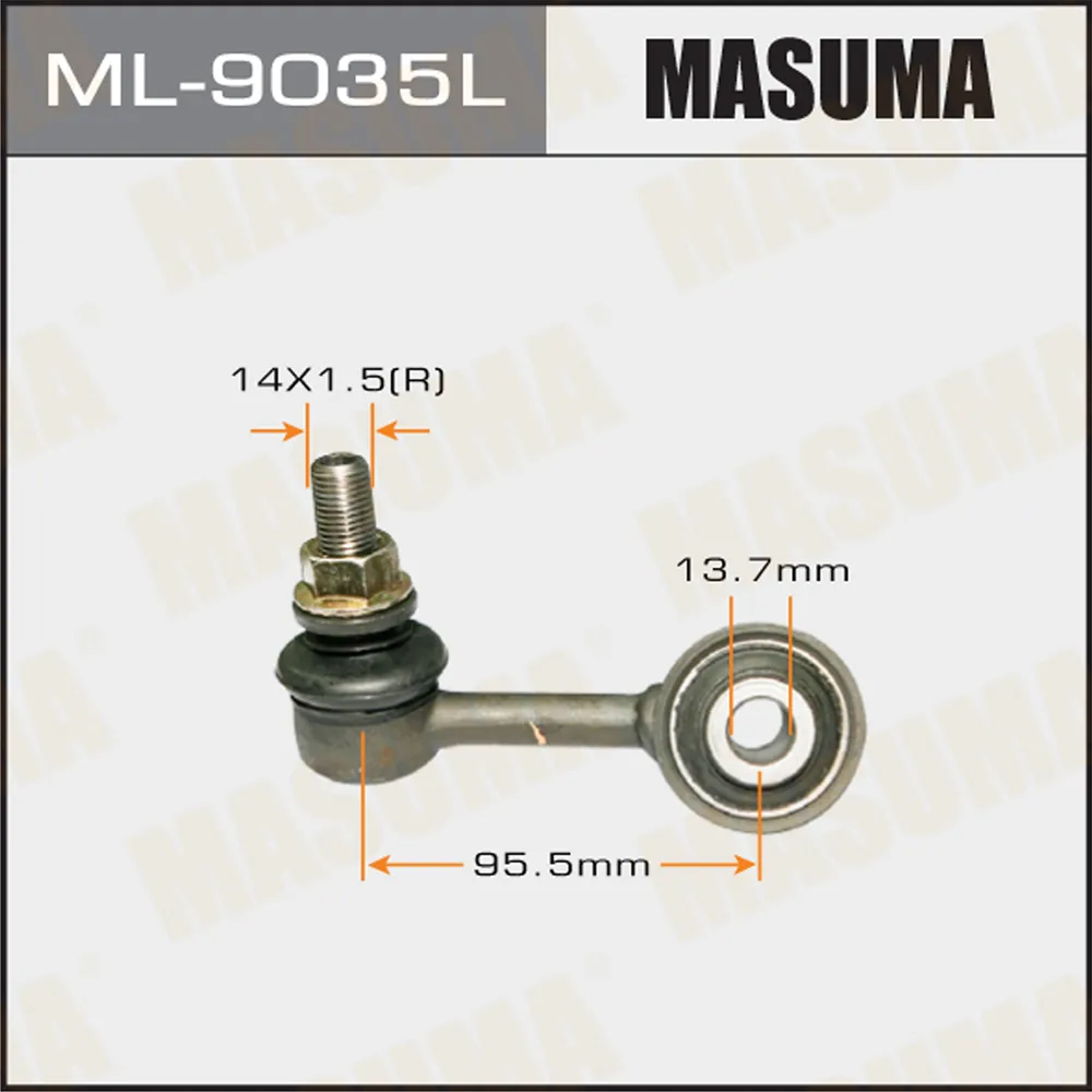 Тяга переднего стабилизатора L TOYOTA LAND CRUISER MASUMA ML-9035L