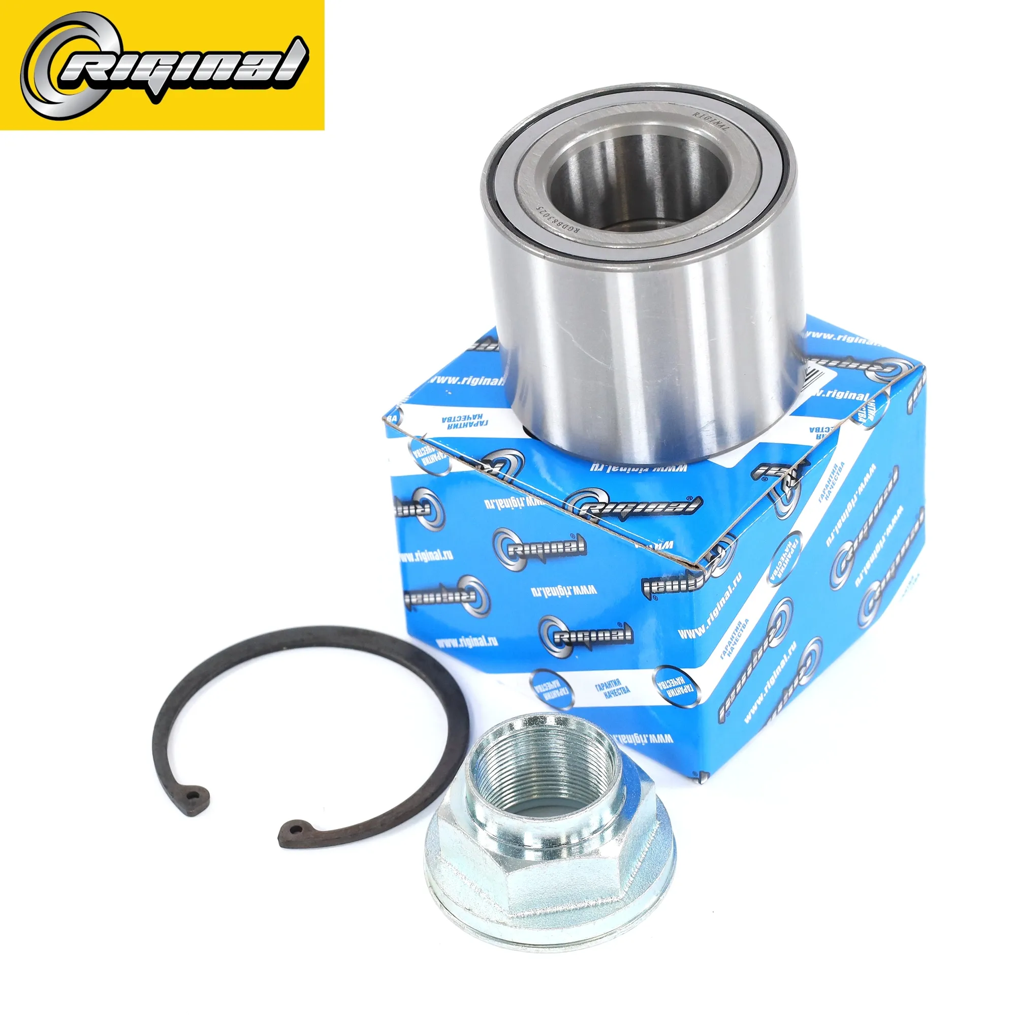 Подшипник задней ступицы комплект для а/м CITROEN JUMPER/FIAT/PEUGEOT BOXER 94- (R140.37) Riginal RGDB83025