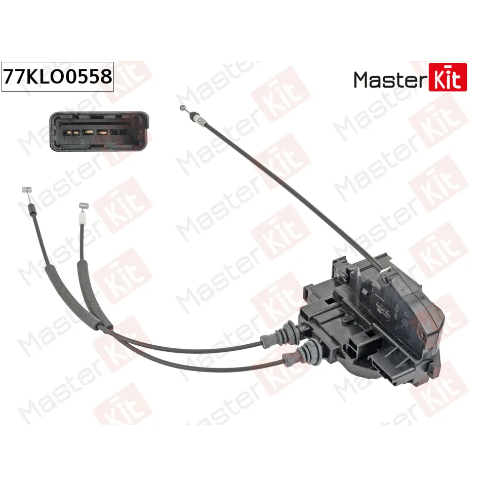 Замок двери зад. лев. HYUNDAI i30 (FD) 2007 - MASTERKIT 77KLO0558