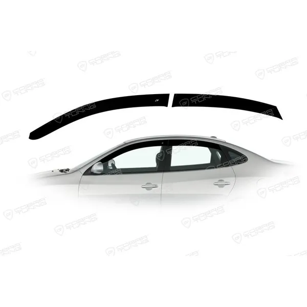 Дефлектора на окна Hyundai Elantra IV Sd 2007EuroStandard деф.окон Cobra Tuning HE20307