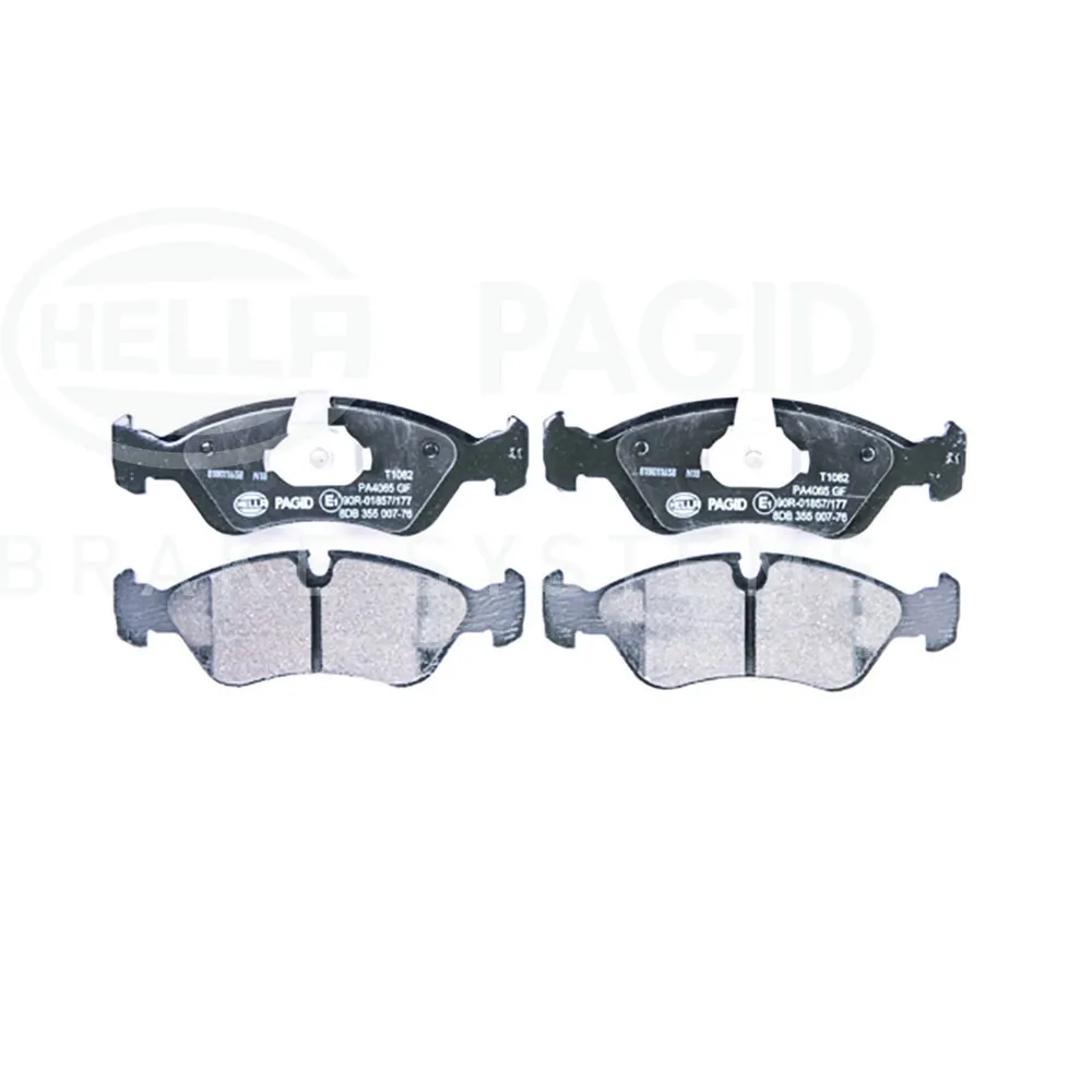 Колодки тормозные дисковые, комплект HELLA 8db355007761
