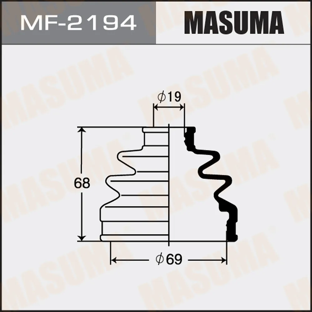 Пыльник ШРУСа SUBARU FORESTER MASUMA MF-2194