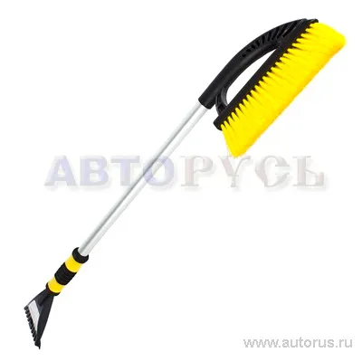 Щетка для очистки снега со скребком и мягкой ручкой 89 см BOLK BK01079